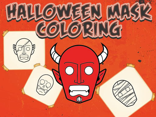 halloween-mask-coloring-book