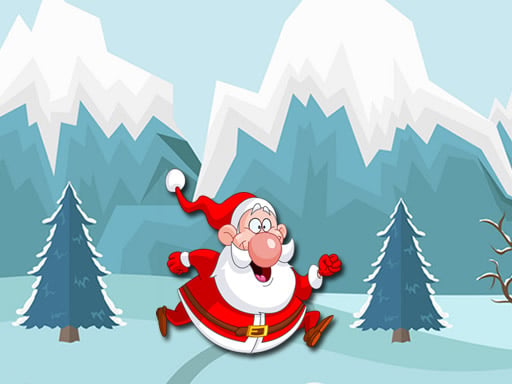 santa-running